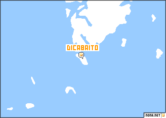 map of Dicabaito