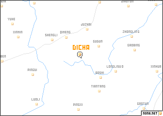 map of Dicha