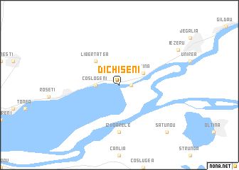 map of Dichiseni
