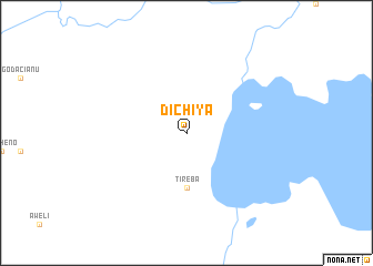 map of Dīchīya