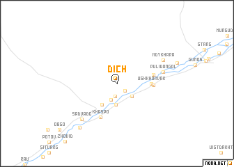 map of Dich