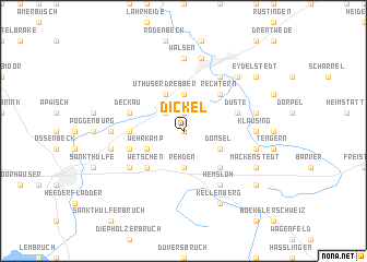 map of Dickel