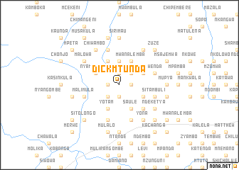 map of Dick Mtunda