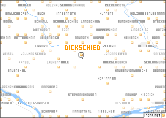 map of Dickschied