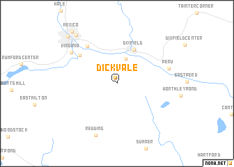 map of Dickvale