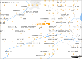 map of Dīdān-e ‘Olyā