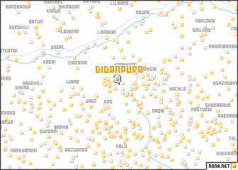 map of Dīdanpura