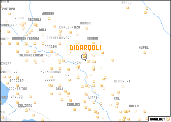 map of Dīdār Qolī
