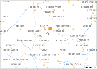 map of Dida