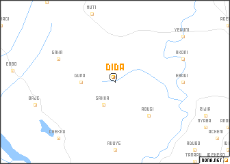 map of Dida