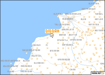 map of Diddah