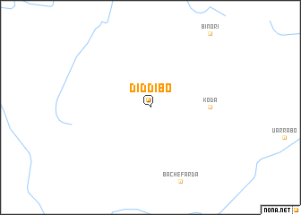 map of Diddibo