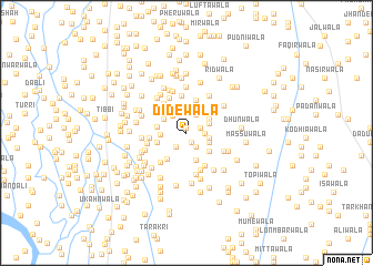 map of Dīdewāla