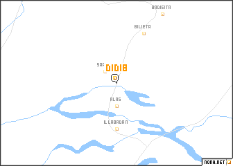 map of Didib