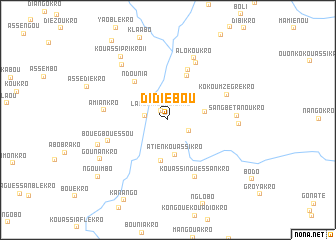 map of Didiébou