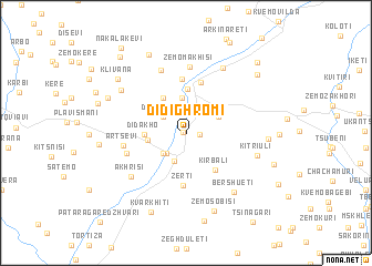 map of Didi Ghromi