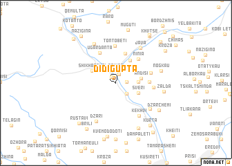 map of Didi Gupʼtʼa