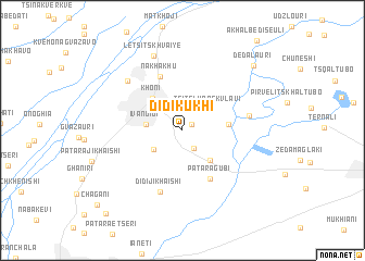 map of Didi Kukhi