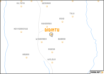 map of Dīdīmtu