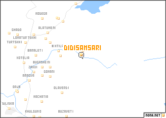 map of Didi-Samsari