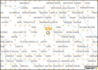 map of Didi