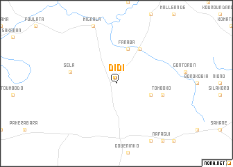 map of Didi