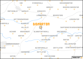 map of Didmarton