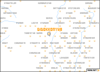 map of Didokkon-ywa