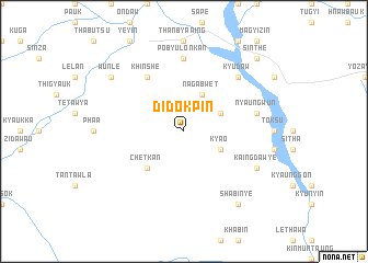 map of Didôkpin