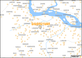 map of Didongyuan