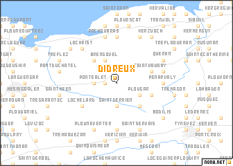 map of Didreux