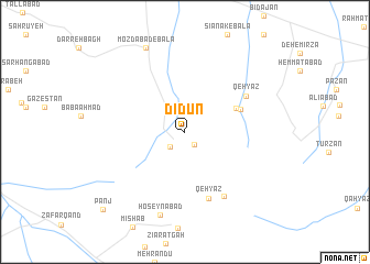 map of Dīdūn