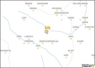 map of Did