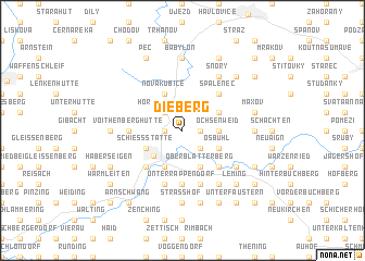 map of Dieberg