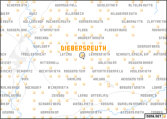 map of Diebersreuth