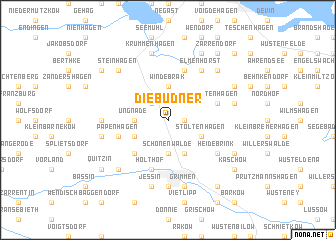 map of Die Büdner