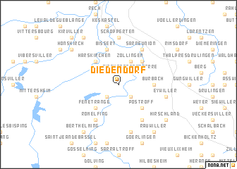 map of Diedendorf