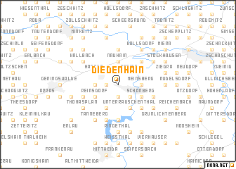 map of Diedenhain