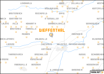map of Dieffenthal