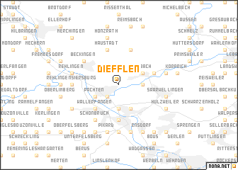 map of Diefflen