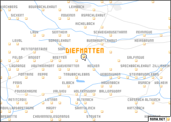 map of Diefmatten