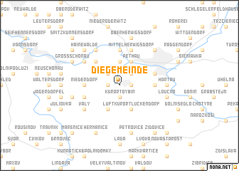 map of Die Gemeinde