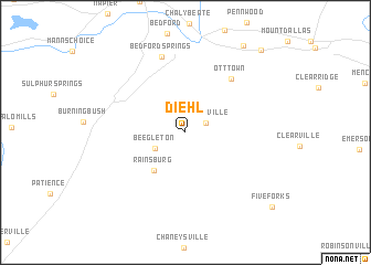 map of Diehl