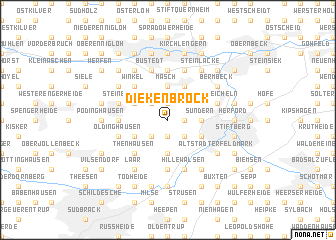 map of Diekenbrock