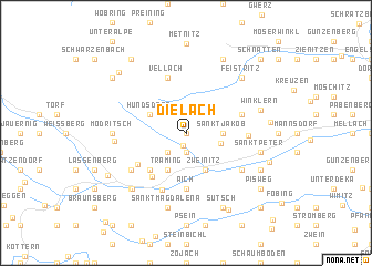 map of Dielach