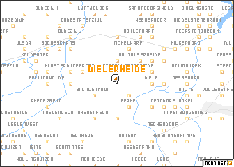 map of Dielerheide