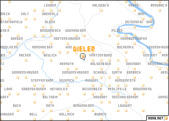 map of Dieler