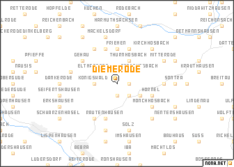 map of Diemerode
