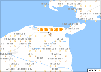 map of Diemersdorf