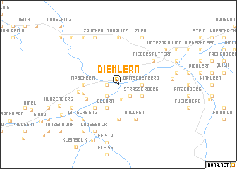 map of Diemlern